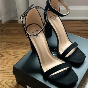 Black heels